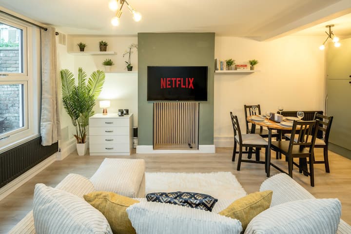 Stunning 70ft Garden Apartment: 14min >Central Ldn - London, UK