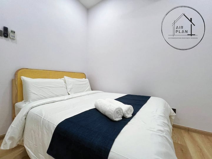 Vista del interior: Dormitorio 3 con 1 cama tamaño queen