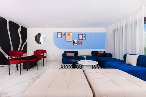 Top performing Airbnb: GoodMove Luxury 3BR with balcony view in Hay Riad in Arrondissement Souissi مقاطعة السويسي