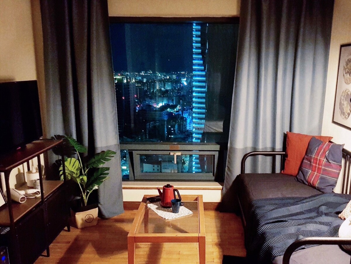 타이중 엘리베이터/전자레인지/주방/드라이 욕실 - 台中市의 콘도에서 살아보기, 西區, 대만 - 에어비앤비