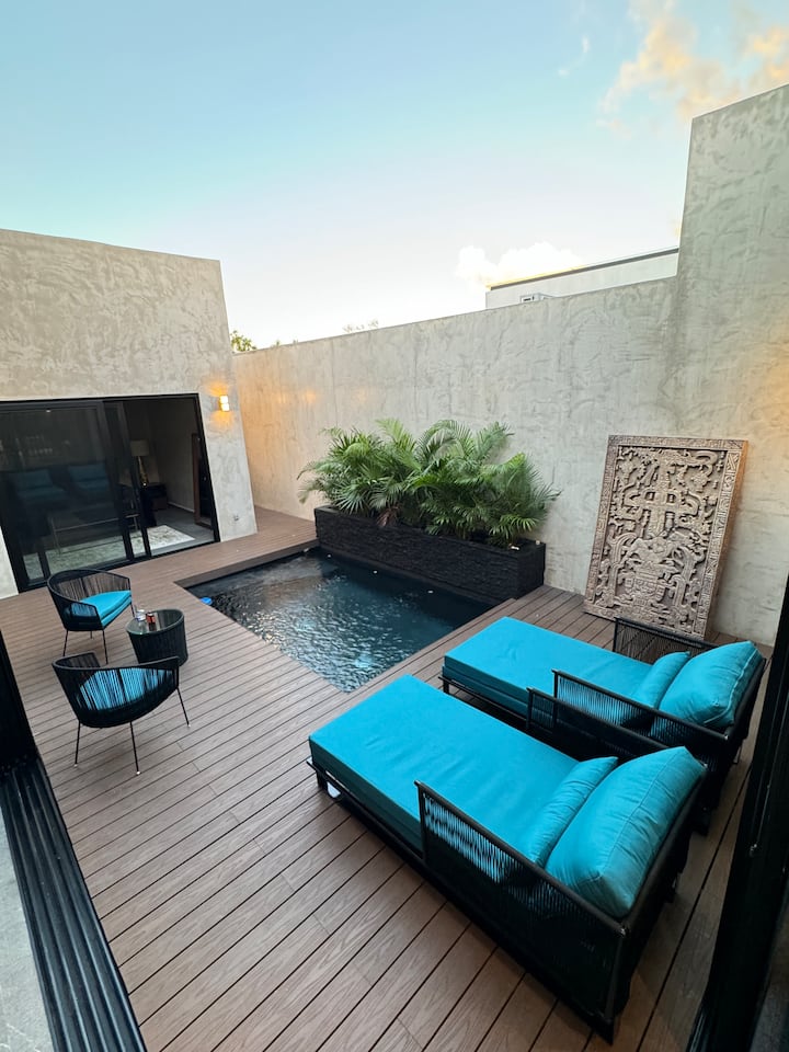 Tulum Townhome W/ Plunge Pool & Golf Access - Riviera Maya