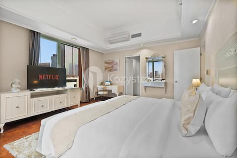 Brassia by Kozystay | 3BR | Spacious | Thamrin