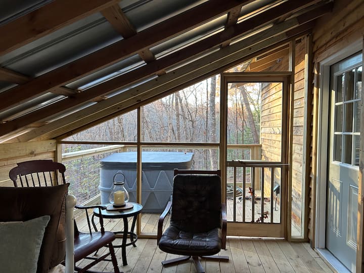 Fairy Forest Cabin with Hot Tub at Table Rock