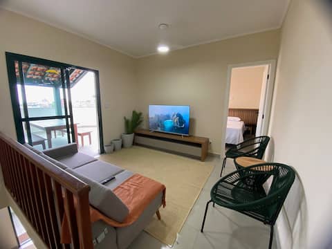 Imóvel de sucesso: Duplex Penthouse - Pool Sauna em Ubatuba