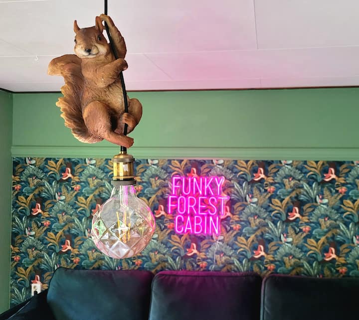 Stay in the Funky Forest Cabin!
