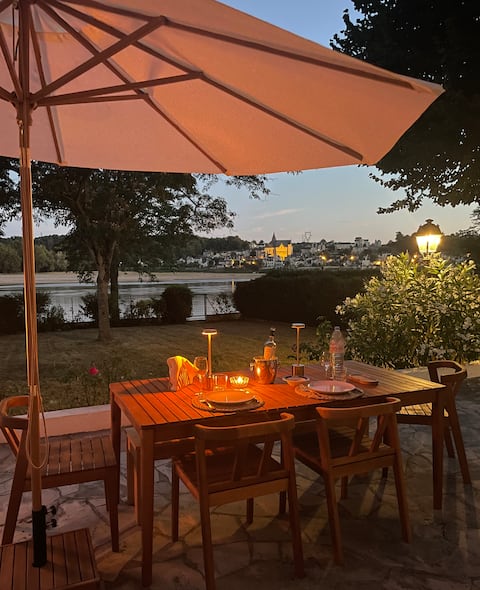 The house of the island in Than