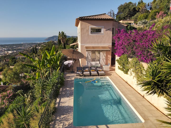 Villa Piscine Vue Mer Imprenable - Mandelieu-la-Napoule