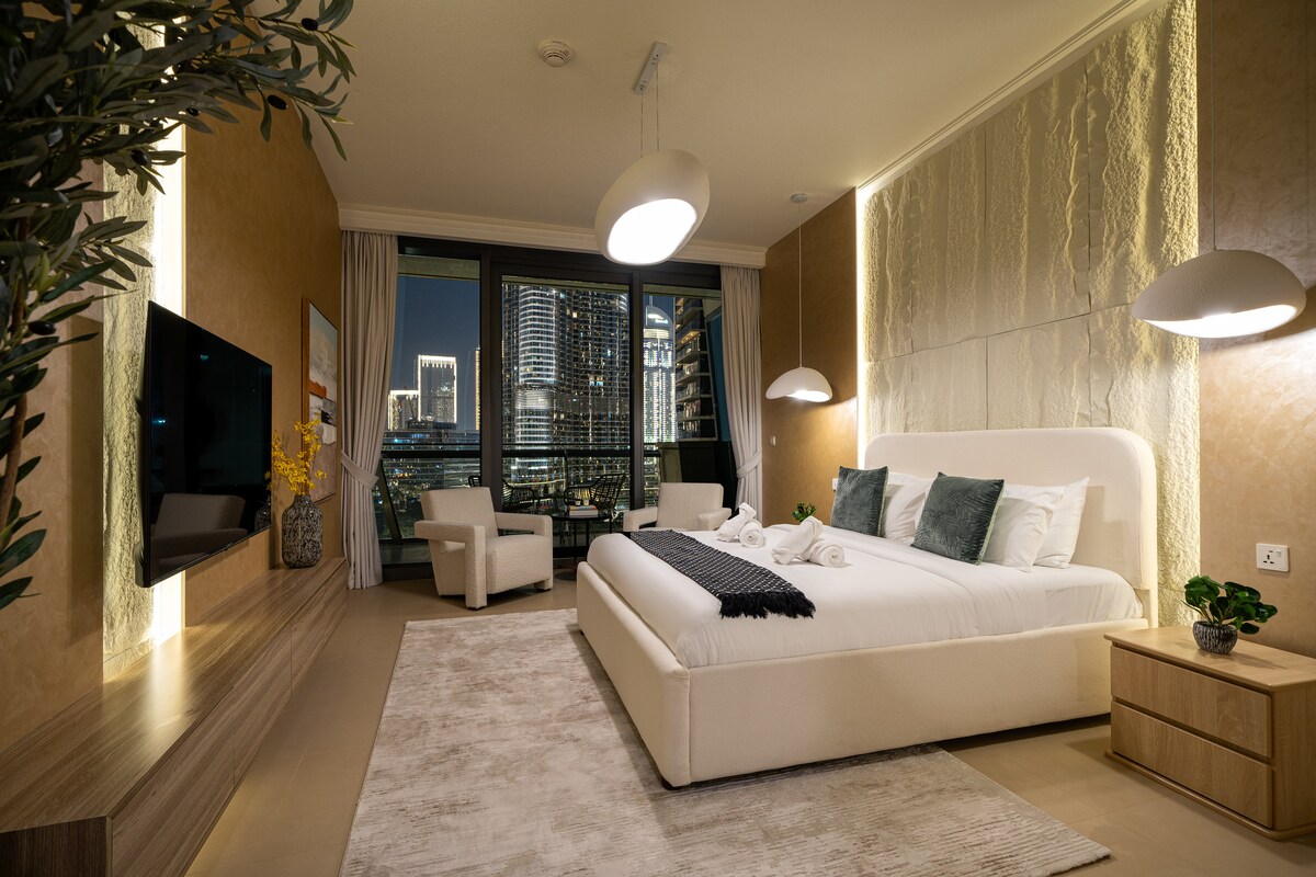 2 Bedroom Furnished Apartment with Burj Khalifa View | Burj Vista · II 4