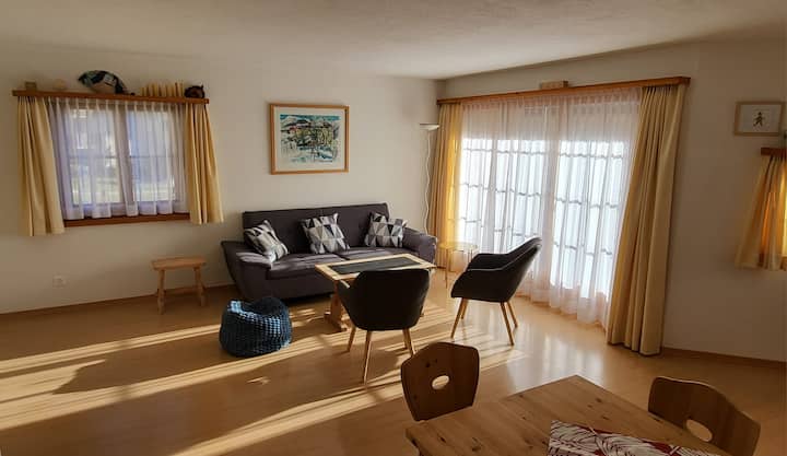 Ferienwohnung Engadin Barbey Chesa Culaischem - Zuoz