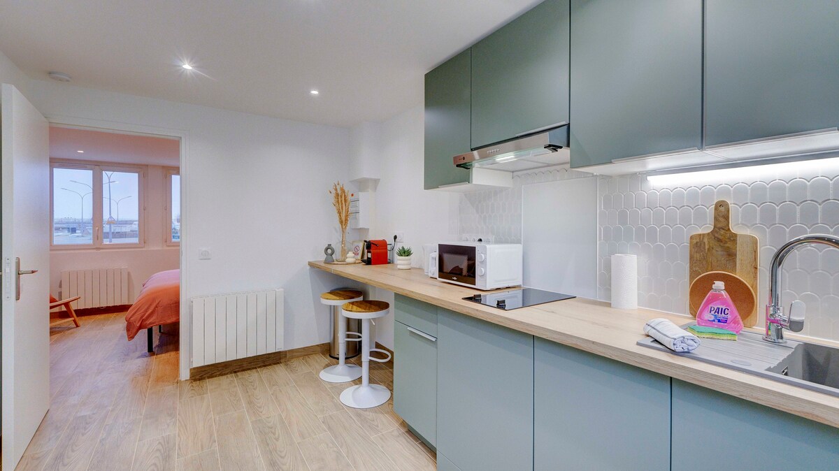 Propriété Airbnb réussie: Great Studio à Saint Nazaire