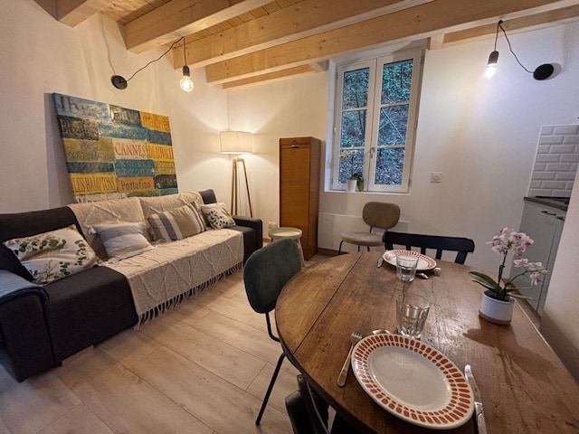 Successful Airbnb property: studio mezzanine in Vienne