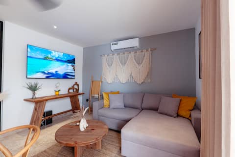 Successful Airbnb property: su casa mi casa tulum, 1 king and 1 sofa bed! in Tulum