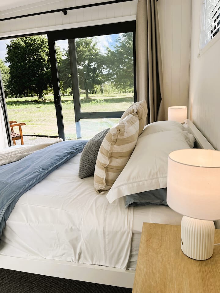 Master bedroom - with tree lined view to wake up to.