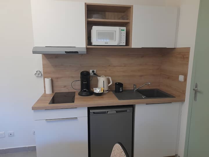 Studio Cosy Au Fond Du Jardin. - Châlons-en-Champagne