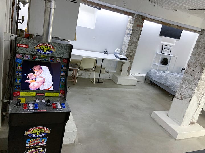 Спална соба2 со брачен кревет (широк 125 - 149 см)
Chambre 2