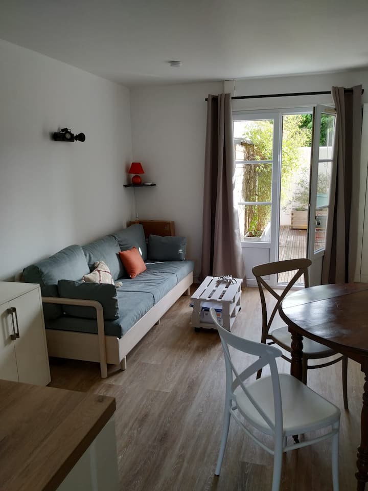 21 Maisonnette Typique+piscine - La Flotte