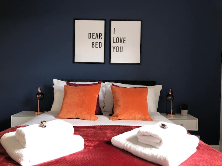 Útulné útočisko, kde sa sny rozletia v pokojnom a jemnom súmraku.