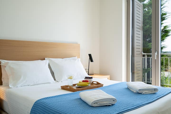 חדר שינה 1 עם מיטה זוגית