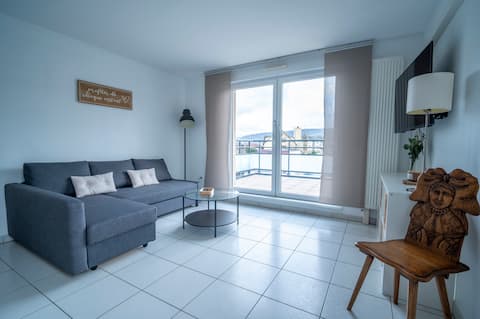 Chez Louis - F3, view of the Vines of Marlenheim