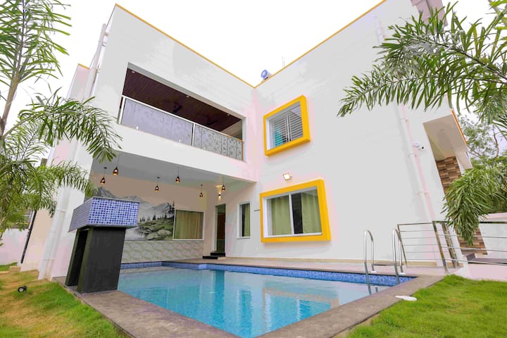 Jpm Auro Villa -Auroville Pondicherry - 폰디체리