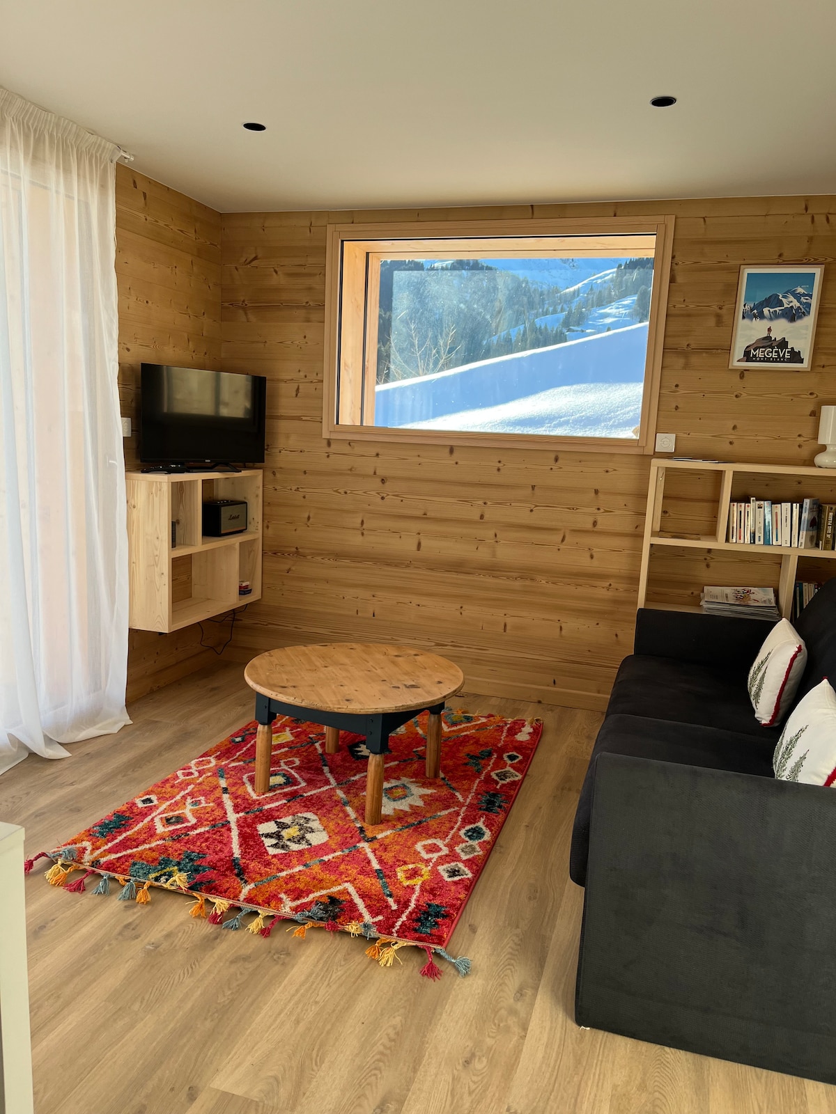 Top Airbnb: Cozy apartment, magnificent view. à La Giettaz