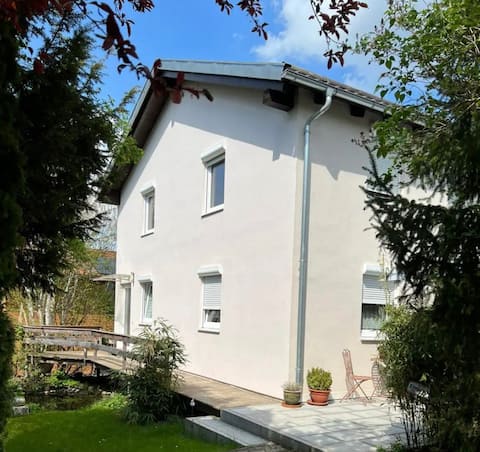 Detached house with garden