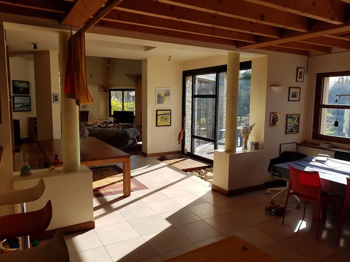 Grande Maison Familiale Au Pied De L'île De Berder - Larmor-Baden