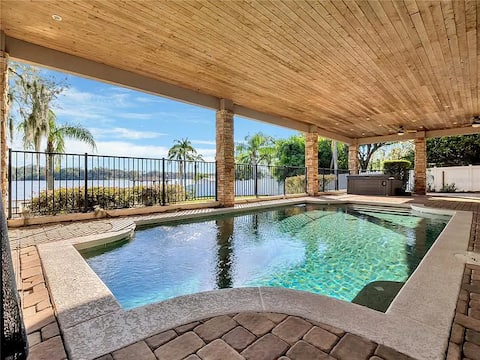 Lake Front American Dream House