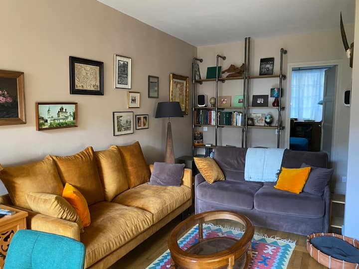 Apt. Avec Jardin Aux Batignolles - París