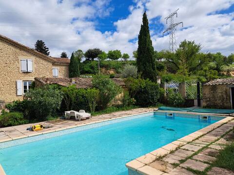 Le Pascadelle, 10 people, large space, swimming pool