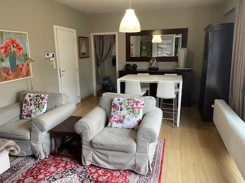 Cozy quiet apartment, 2 bedrooms, 3 people