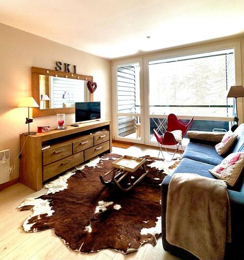 Airbnb performant: Apartment * At the foot of the slopes* à Vars