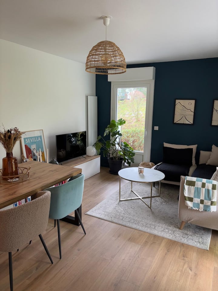 T3 Bidart/biarritz Avec Terrasse, Parking - Bidart