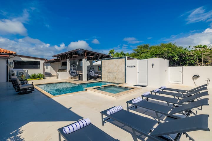 7br Pool Villa | Near Palm Beach & Ritz By Bocobay - Aruba