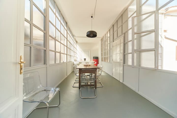 Stazione Termini grande Loft di 200 mq con 2 bagni