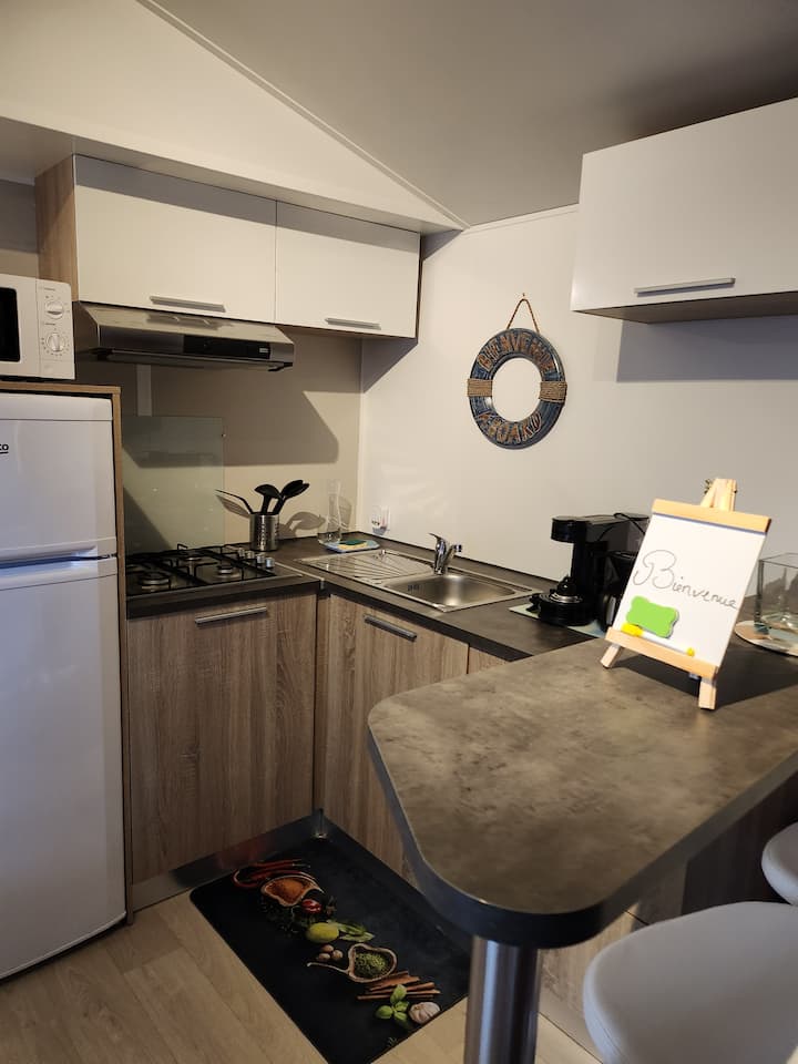 Mobil 4 Pers Camping 4* (Léona) - Saint-Jean-de-Monts