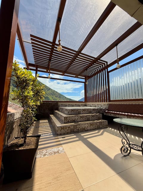 Apartment with a jacuzzi