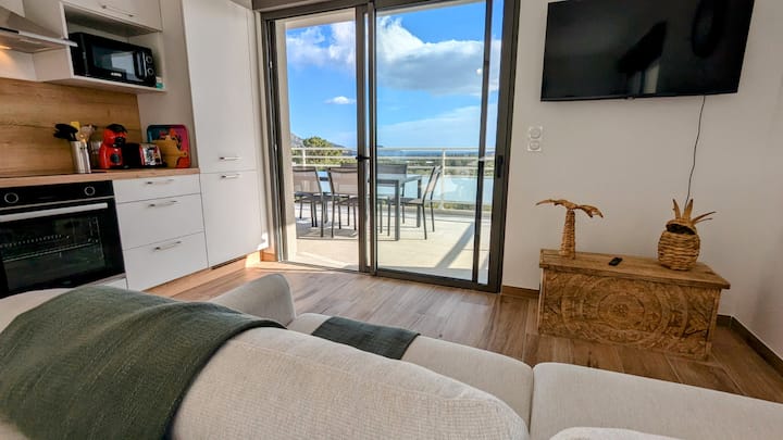 Vue Mer & Montagne — T3 Avec Grande Terrasse - Zonza