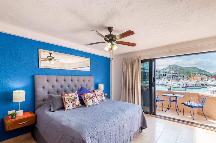 L'endroit idéal pour une magnifique photo de la marina.