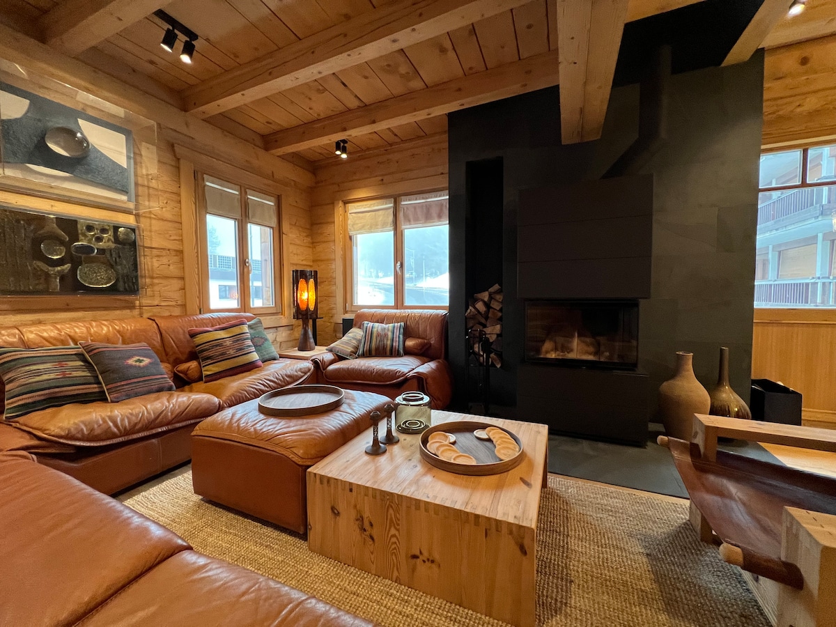 Popular Airbnb listing: -Les Clématites- Exclusive Chalet, Villars Center in Ollon