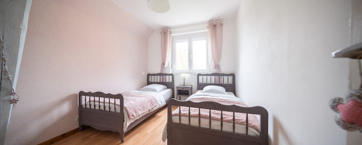 غرفة النومرقم3 | الإشغال القياسي لضيفين