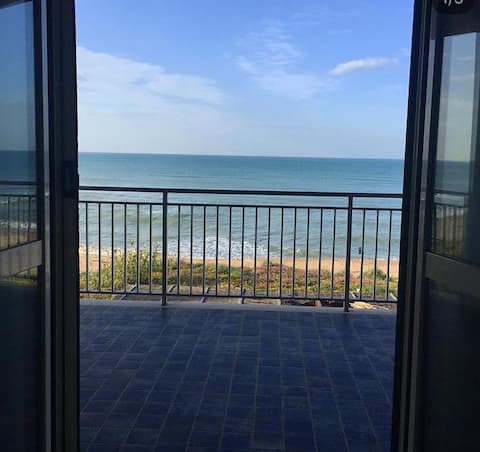 By the sea at Sandra's house