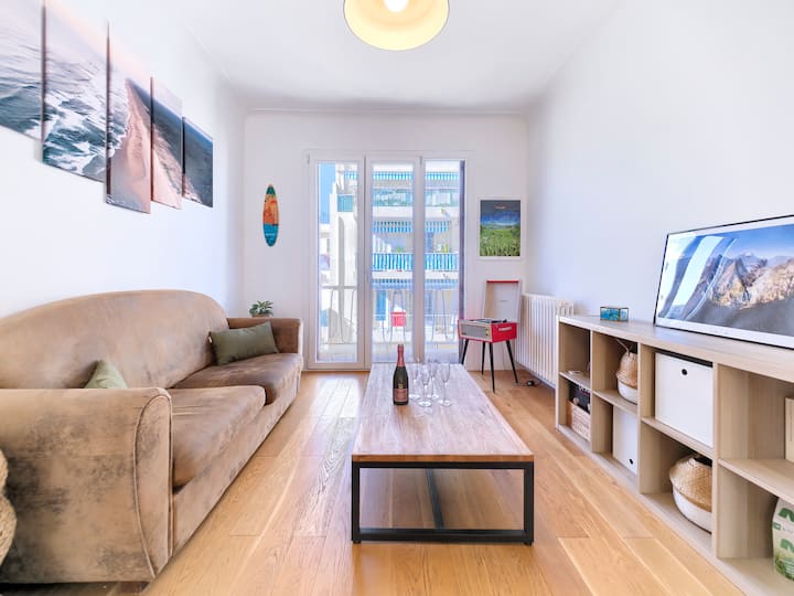*Centre-ville-appartement 50m2-terrasse-wifi* - Nizza