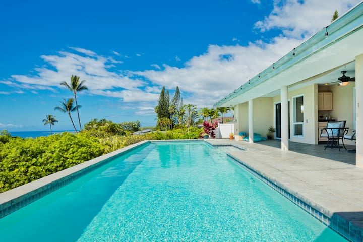 Kona Home w/ Pool & Ocean View! 5 mins to beach gallery image 3
