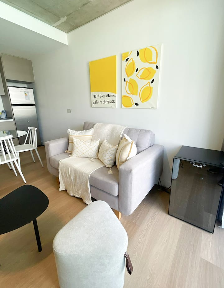 Квартира-студия в Colegiales с выходом на балкон и доступом к бассейну