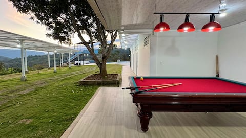 Beautiful Reservation Plot+Cabin/Pool/BBQ.