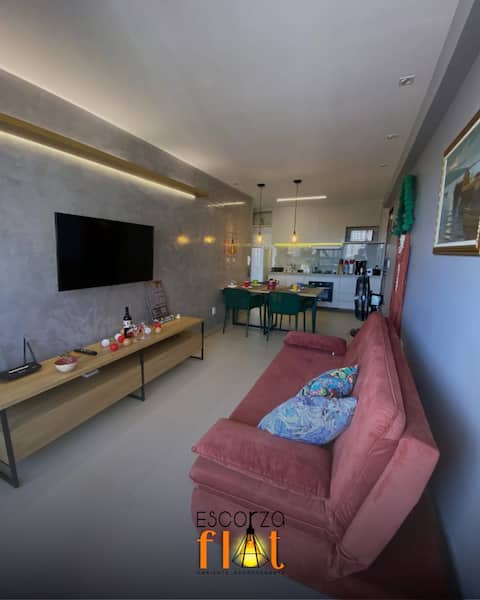 Top performing Airbnb: Escorza Flat, Jampa warmth. in João Pessoa