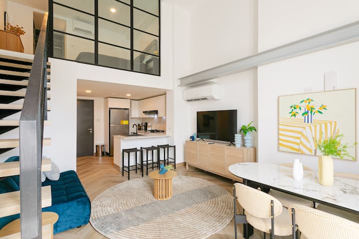 Casco Viejo Loft • Rooftop Pool + Gym & Balcony - Panamá