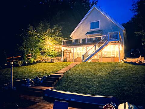 Hot tub - fireplace ‼️ Lakefront Lookout