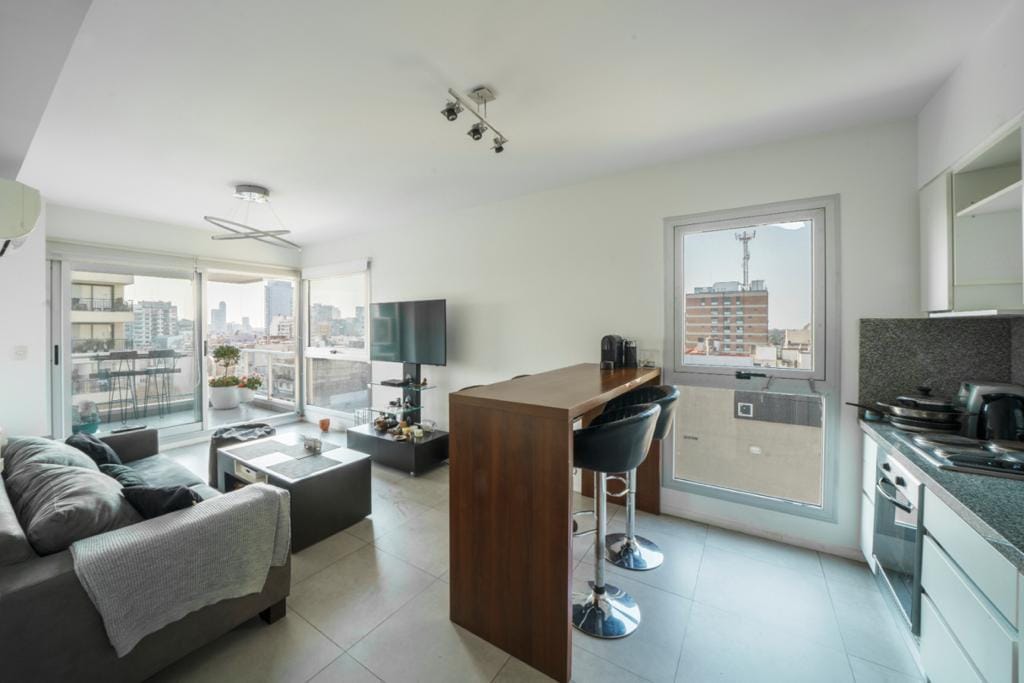 Departamento de 2 ambientes con balcón en Palermo